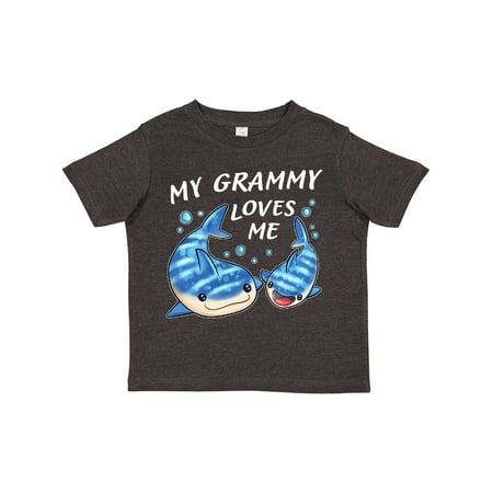

Inktastic My Grammy Loves Me- Whale Shark Gift Toddler Boy or Toddler Girl T-Shirt