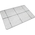 thumbnail image 3 of 2-Pack Cooling Racks for Baking, Stainless Steel Wire Rack Baking Rack Oven Rack Cookie Rack, Oven Safe, Rust-Resistant Rack for Cooking, Baking, Roasting and Grilling- Fit Half Sheet Pan, 3 of 5