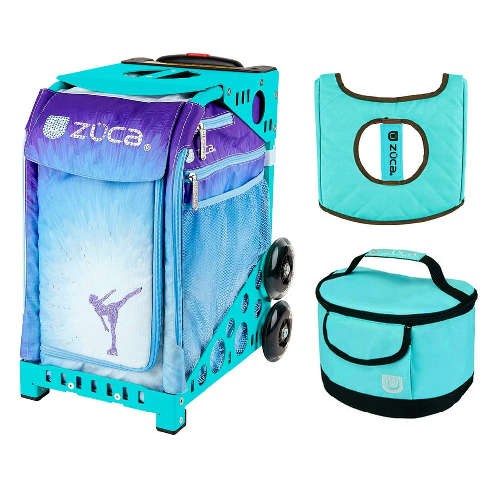 ZUCA Zuca Sport Bag Ice Dreamz with Gift Turquoise/Brown Seat Cover