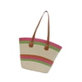 thumbnail image 4 of Bolso tote para mujer, bolso hombro informal para mujer, ideal para el trabajo, desplazamientos o cumpleaños. Rojo rosa, 4 of 8