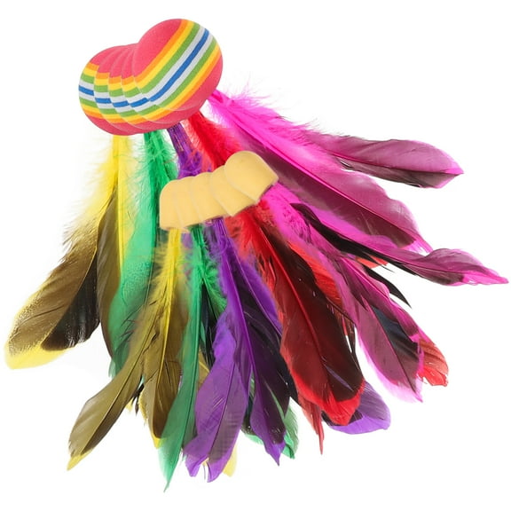 unbranded  10 Pcs Badminton Shuttlecock Sponge Head Color Sports Enthusiasts