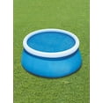 thumbnail image 2 of Wrjufa Round Pool Cover Protector 8ft Foot Above Ground Blue Protection Swimming Pool As show, 2 of 7