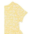 thumbnail image 3 of Wonder Nation Baby and Toddler Girls Play Dress with Short Sleeves, Sizes 0/3M-5T, 3 of 3
