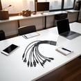 thumbnail image 4 of Cable USB C 10 en 1 Cable USB C a Múltiples Conectores Cable USB C para Teléfonos Inteligentes, 4 of 6