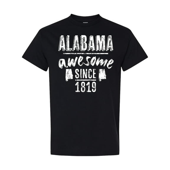 Inktastic Alabama Awesome Since 1819 T-Shirt