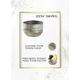 thumbnail image 2 of Serene Spaces Living Decorative Zinc Bowl with Gold Accents, Modern Accent Piece – Pack of 12, 2 of 4