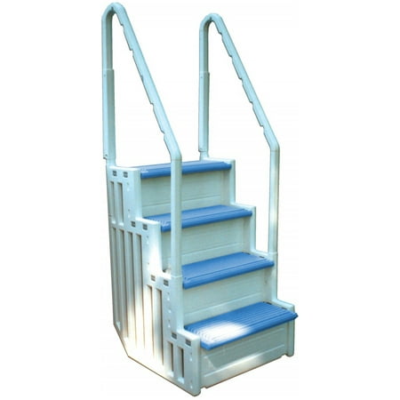 Confer Step 1 Above Ground In Pool Swimming Pool Steps Entry System (Various Colors) - Walmart.com