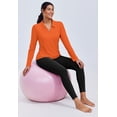 thumbnail image 5 of Pinspark Workout Tops for Women Long Sleeve UPF 50+ Sun Shirts Lightweight Running Hiking Athletic Top Quick Dry Golf Polo, 5 of 6