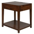 thumbnail image 4 of Casual Home Notre Dame Night Stand with USB Port-Warm Brown, 4 of 10