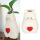 thumbnail image 1 of Jarrón De Madera Para Gato, Jarrón De Madera Hecho A Mano, Estatua De Gato De Madera Texturizada De Colores Brillantes, Decoración Del Hogar Para Regalar, 1 of 7