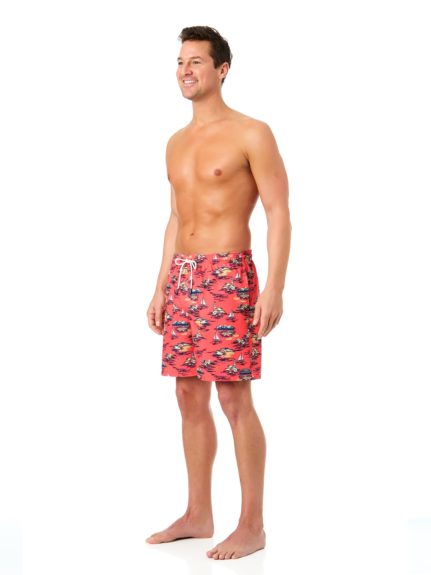 Chaps Mens Swim Trunks, 7" Inseam, Sizes S-3XL