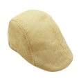 thumbnail image 3 of WHAMVOX  Linen Beret Lightweight Hat All-weather Women's Miss, 3 of 4