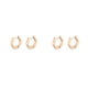 thumbnail image 1 of Minnieouse Pendientes de Clip de 2 uds, adorno elegante para adultos, mujeres, hombres, pendientes geométricos para adultos, accesorio de moda, tipo 4 2Conjunto, 1 of 6