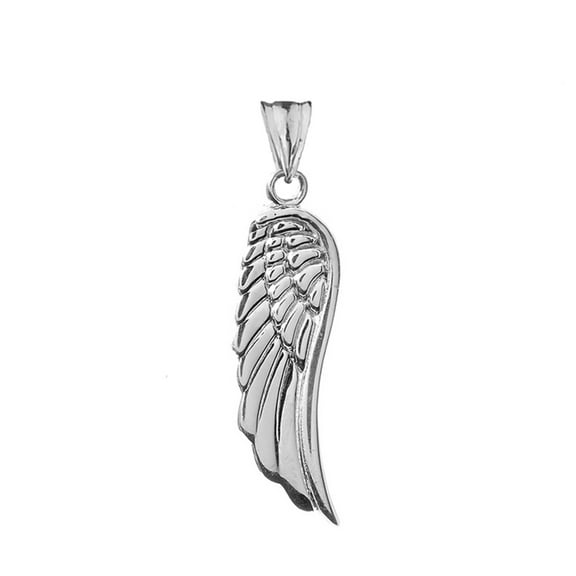 Sterling Silver Angel Wing Pendant