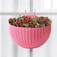 thumbnail image 3 of Happy Date Wall Planter Plastic for Hanging Herbs Succulents Cacti Air Plants or Other Small Plants Fence or Wall Mounted Resin Planters Container for Home Garden Patio, 3 of 8