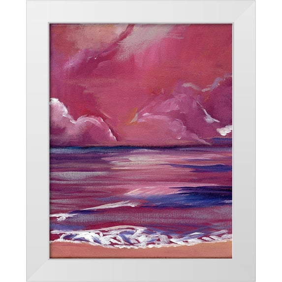 Seay, Anne 20x24 White Modern Wood Framed Museum Art Print Titled - Brewing Storm