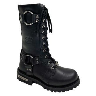 ICON Mens Stealth Carga‎ CE Black Textile Motorcycle Riding Boots Size 12 NEW Icon Carga CE Mens Textile Motorcycle Riding Boots Stealth  main image 4