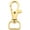 Gold, variant on Swivel Lobster Claw Clasps Classic Trigger Snap Hooks CS10 Purse Landyard Clip Fits 1/2" Strap Pack of 10 (Gunmetal)
