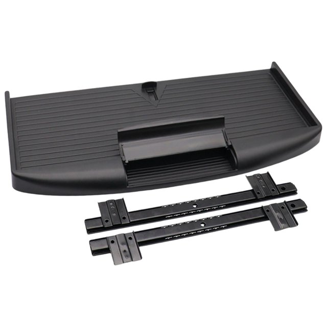en la mesa, el teclado de la computadora, el cajón de reemplazo, el accesorio de reemplazo del accesorio para de la oficina, el organizador Negro 27 mm W Rail