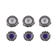 Hot Sale 3pcs/set Shaver Razor Head Replacement Blades Cutters For Philips Norelco HQ8, Silver