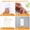50pcs, variant on Clear Nano Double-Sided Adhesive Tape, Heavy Duty Reusable Waterproof Mounting Gel Tape, Removable No-Residue Invisible Adhesive Strips for Rugs, Wall Decor, Picture Frames, Posters, Home Organizatio