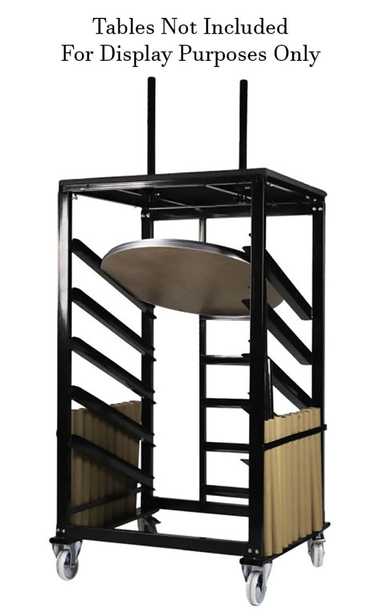 Heavy Duty Steel Moving Cart for 30" Bistro / Cocktail Tables