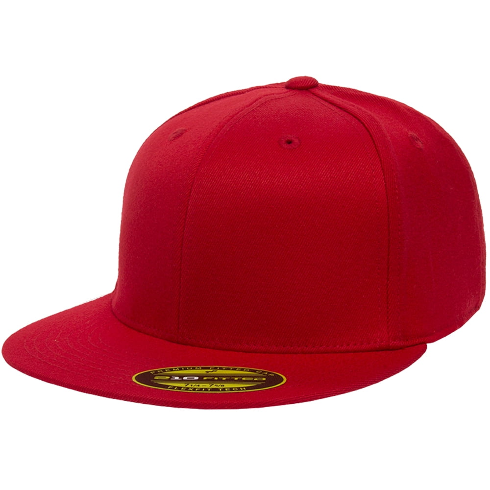 Yupoong Flexfit 6-Panel High-Profile Premium Fitted Cap, Style 6210C
