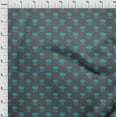 thumbnail image 3 of oneOone Cotton Cambric Fabric Leaves & Lotus Block Printed Fabric 1 Yard 56 Inch Wide, 3 of 4
