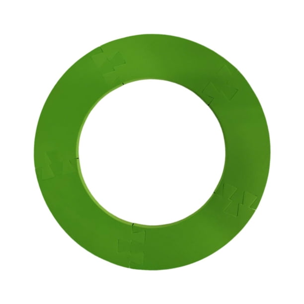 Protector de pared para tablero de dardos con respaldo estable de EVA para casa, oficina y sala de juegos. Verde