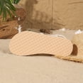 thumbnail image 5 of Willtoo Women's Ankle Strappy Flat Sandals Comfort Open Toe Sandals Dressy Wide Width Beach Slippers Vacation Shoes, 5 of 6