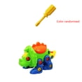 thumbnail image 1 of Juego de juguetes de ensamblaje para niños, juego de animales de dibujos animados, bloques de atornillado, construcción, juguete educativo de aprendizaje temprano para bebés, Color aleatorio Vogacara  WJ3698-02, 1 of 7