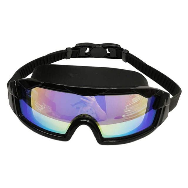 Gafas De Natación Gafas de natación para niños, gafas de natación suaves y seguras para deportes acuáticos (negro) Ehuebsd Para Estrenar