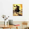 thumbnail image 3 of COMIO Retro Home Decor Wall Art Posters Vintage Western Cowboy Garage Home Wall Decoration Plaques, 3 of 5