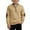Khaki, variant on Boys Sweatshirts Long Sleeve Color Block Kids Half Zip Sweatshirts Loose Fit Pullover Top Boy 8-9 Years Clothes