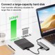 thumbnail image 5 of Hub Compatible Con USB C A Dongle 5 en 1 4K PD 100W Carga 100Mbps Ethernet USB3.0 5Gbps para Computadora Portátil Macbook, 5 of 9