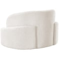 thumbnail image 6 of Meridian Furniture Principessa Cream Boucle Fabric Chair, 6 of 18