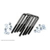 Rough Country 9/16" Square Suspension U-Bolts | 9/16 x 2.5 x 12.5 - 7607
