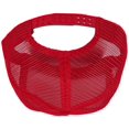 thumbnail image 3 of Adjustable Bubba Gump Baseball Cap Shrimp Hat Halloween Cos Gump Cap Printing (Adjustable, Red-Mesh), 3 of 7