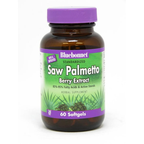 Nutrition Standardized Saw Palmetto Berry Extract, 60 Count