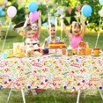 thumbnail image 5 of Polyester Oblong/Rectangle 60 x 102 Inch Washable Reusable Waterproof Table Cloth - Happy Birthday Table Cover for Birthday Party Theme Supplies/Decoration, 5 of 5