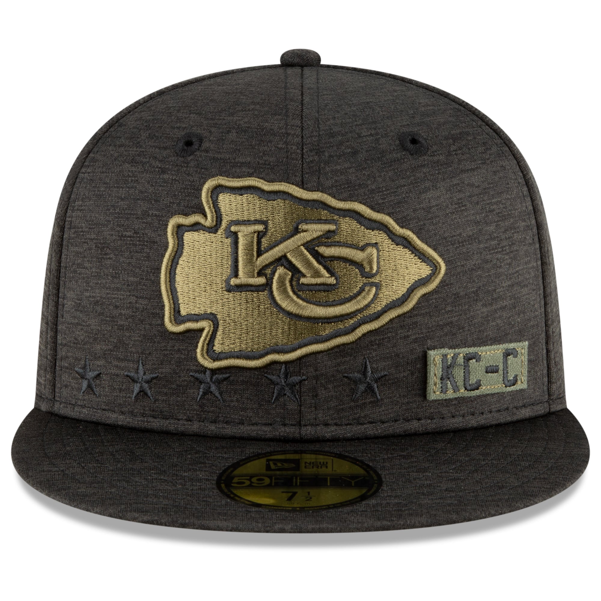 59FIFTY Fitted Hat - Heather Black 