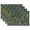 A106, variant on Ryvnso Placemats Set of 4 Leaf Flower Dining Mats Heat-Resistant Non-Slip Washable Table Mat