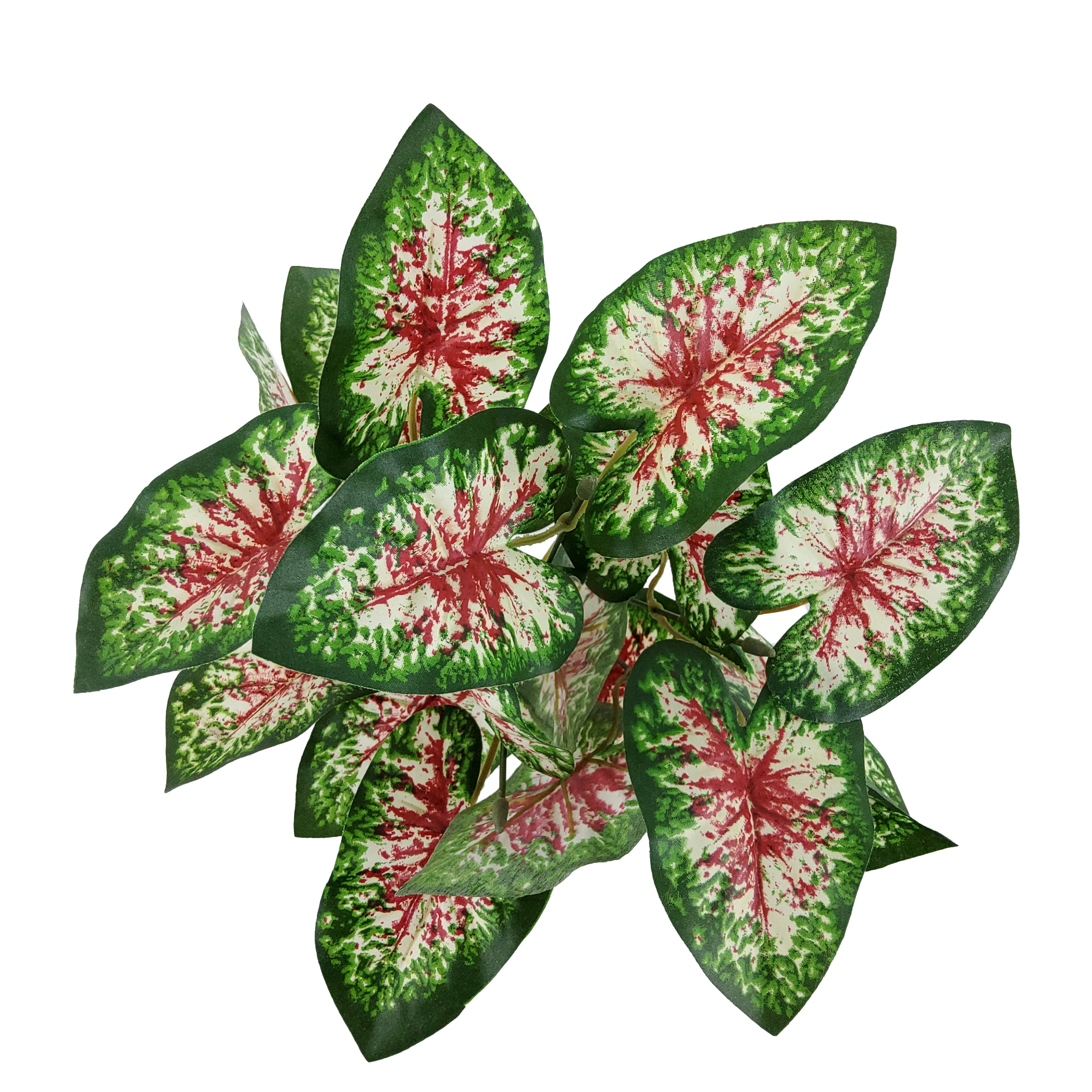 (4 pack) Mainstays 13" Indoor Artificial Green Watermelon Plant Pick, Green Color. Pot Not Included