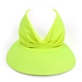 thumbnail image 2 of Visera de verano para mujer sombrero de sol Anti-ultravioleta para trotar en Amarillo Colcomx Sombrero de visera de verano, 2 of 4