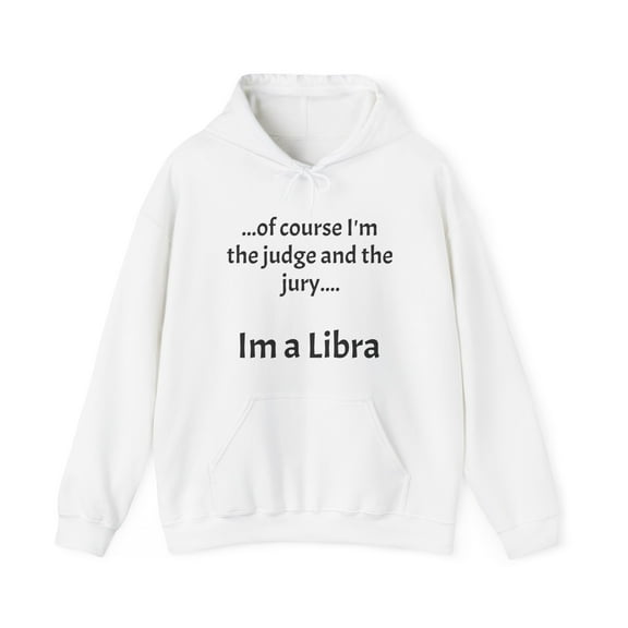 Funny Libra Zodiac Unisex Heavy Blend™ Hooded Sweatshirt