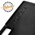 thumbnail image 3 of NutriChef 18" Cast Iron Skillet Reversible Grill Plate Pan for Stove Top, Black, 3 of 6