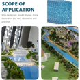thumbnail image 3 of HUGFEGWE Ripple Water Sticker, 5 Sheets Self Adhesive Coated Paper Water Ripples Sticker, Pearlescent Ripple Stream Plastic Sheet Miniature Lake River Diorama Scene Scenery for Home UA824-18837, 3 of 9