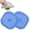 Blue, variant on Silicone Shower Drain Hair Catcher 2 Pack, Anti-Clog Drain Cover with Suction Cups, Square Hair Strainer for Bathtub, Shower and Kitchen Sink, Easy Clean Drain Protector（Black）