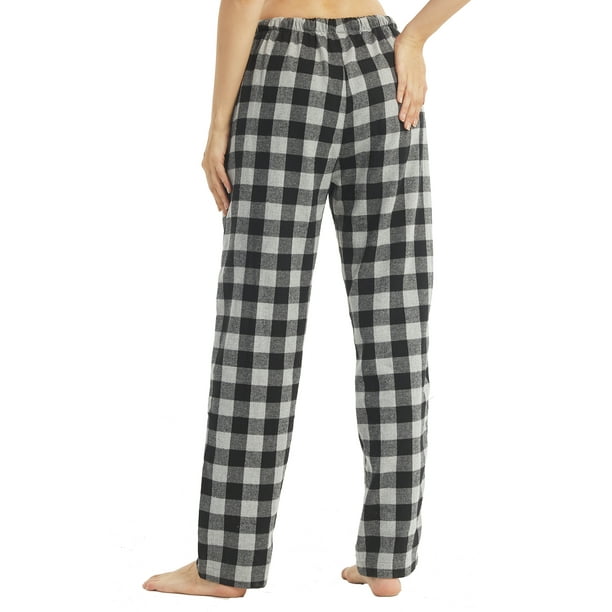 Lucky Brand, Intimates & Sleepwear, Lucky Brand Womens Plaid Soft Lounge  Pajama Pants White Black Size Xl