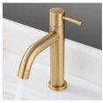 thumbnail image 3 of Robinet de lavabo, robinet de lavabo monotrou en laiton à poignée unique o brossé, 3 of 5